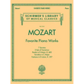 Mozart - Favorite Piano Works: Schirmer Library of Classics Volume 2101