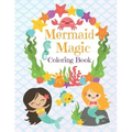 Mermaid Magic Coloring Book: Beautiful Mermaids to Color In for Little Girls who like Make Waves