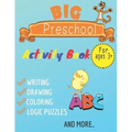big preschool activty book writing, drawing, coloring, logic puzzles and more: practice for kids with pen control, homeschool, kindergarten, first gra