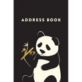Address Book: Panda, 6x9, 130 Pages, Professionally Designed