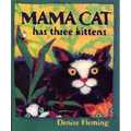 Mama Cat Has Three Kittens