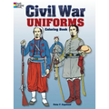 Civil War Uniforms Coloring Book