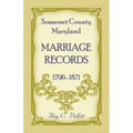 Somerset County, Maryland Marriage Records, 1796-1871