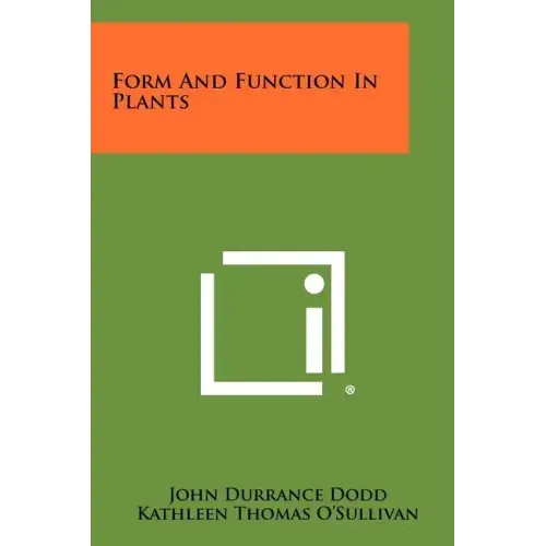 Form and Function in Plants - Paperback