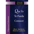 Que Yo Te Pueda Conocer - Filipenses/Colosenses (Niss) / That I May Know Him - Philippians/Colossians (Niss)