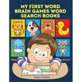 My First Word Brain Games Word Search Books English Ukrainian: Easy to remember new vocabulary faster. Learn sight words readers set with pictures lar