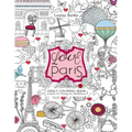 Love Paris Adult Coloring Book: Creative Art Therapy for Mindfulness