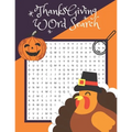 Thanksgiving Word Search: Thanksgiving Word Search Large-Print for Kids and Adults, Large-Print Word Search Puzzles For Holiday Fun for Everyone