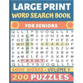 Large Print Word Search Book: Over 200 puzzles for seniors in Large print - 20 words per page to search - 4000 words - Volume 1