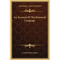 An Account of the Romansh Language