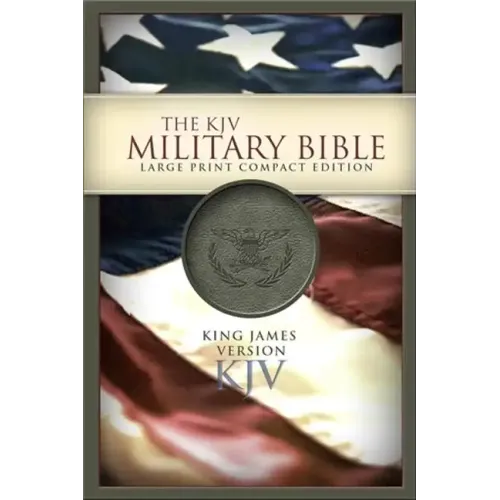Military Bible-KJV-Large Print Compact