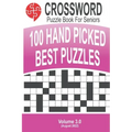 Crossword - 100 Puzzles for Seniors: Volume #3