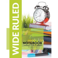 Wide Ruled Notebook - 1 Subject For Students