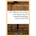 De l'influence des sciences et des beaux-arts sur la tranquillité publique, discours