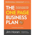 The One Page Business Plan Professional Consultant Edition