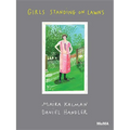 Girls Standing on Lawns