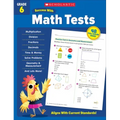 Scholastic Success with Math Tests Grade 6 Workbook