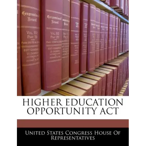 Higher Education Opportunity Act