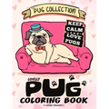 Lovely Pug Coloring Book: Dog Adults Coloring Book Stress Relieving Patterns