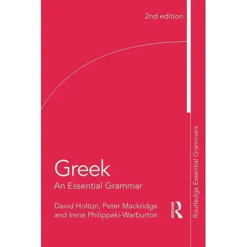 Greek: An Essential Grammar