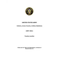 US Army: Infantry, Armor/Cavalry, Artillery Battalions 1957-2011