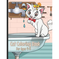 Cat Coloring Book: Cute Cat Coloring Book for Kids Ages 4-8