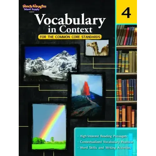 Vocabulary in Context for the Common Core Standards Reproducible Grade 4