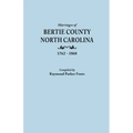Marriages of Bertie County, North Carolina, 1762-1868