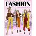 Fashion Coloring Book for Girls Ages 4-8: Gorgeous Top Model Colouring Book for Girls, Teens and Kids