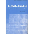 Capacity-Building: An Approach to People-Centred Development