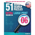 Sam's Extra Large-Print Word Search Games - 51 Word Search Puzzles, Volume 6: Brain-stimulating puzzle activities for many hours of entertainment