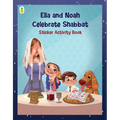 Ella and Noah Celebrate Shabbat: Sticker Activity Book