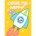 Color Me Happy! (Yellow): With Shiny Outlines to Guide Little Hands