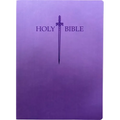 Kjver Sword Holy Bible, Large Print, Royal Purple Ultrasoft, Thumb Index: (King James Version Easy Read, Red Letter)