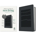 NLT Premium Value Compact Bible, Filament Enabled (Leatherlike, Black Mountainscape)
