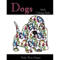 Dogs Adult Coloring Book