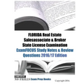 FLORIDA Real Estate Salesassociate & Broker State License Examination ExamFOCUS Study Notes & Review Questions 2016/17 Edition