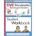 CVC Storybooks SET 1 Student Workbook: 15 Emergent Readers with Spelling Practice