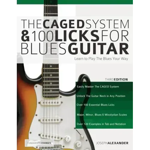 The Caged System and 100 Licks for Blues Guitar