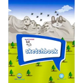 SpotZ the Frenchie(R) BRAND SKETCHBOOK: 120 pages - 8″x10″ - Softcover - Grade School - College - Branded - Office Supplies