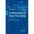 Fundamentals of Music Processing: Audio, Analysis, Algorithms, Applications
