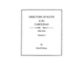 Directory of Scots in the Carolinas, Volume 2
