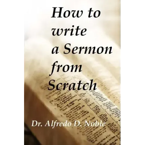 How to write a Sermon from Scratch