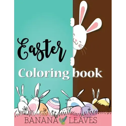 Easter Coloring Book For Kids, Children's Easter Books, Easy coloring book for boys kids toddler, Imagination learning in school and home: Kids colori