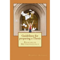 Guidelines for preparing a Thesis: Research Methodology