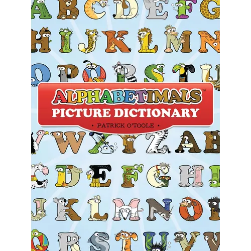 Alphabetimals Picture Dictionary Coloring Book