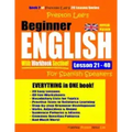 Preston Lee's Beginner English With Workbook Section Lesson 21 - 40 For Spanish Speakers (British Version)