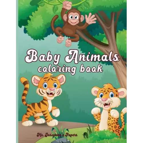 Baby Animals Coloring Book