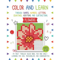 Color and Learn - Flower: My First Toddler Color Book, Fun and Easy Learning for Kids, Preschooler, and Kindergarten