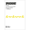 Sprachkunst. Beitrage Zur Literaturwissenschaft / Sprachkunst - Beitrage Zur Literaturwissenschaft, Jahrgang LII/2021, 1. Halbband